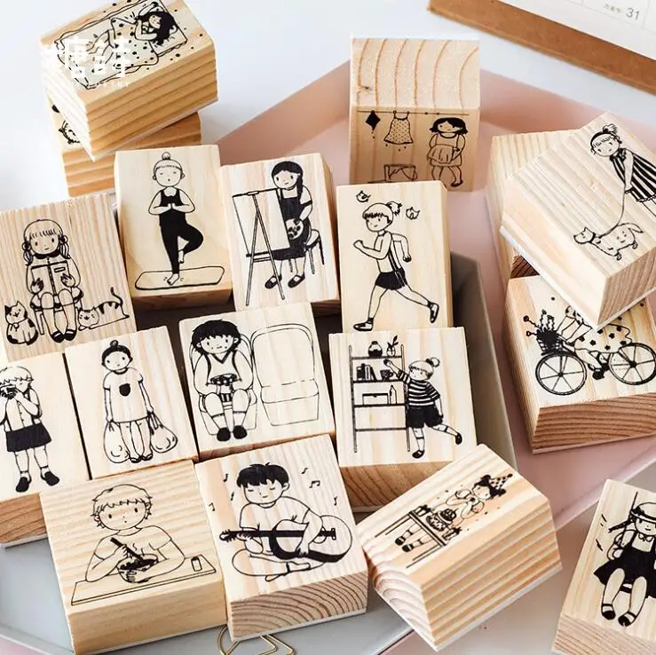 1pcs Simple Life Series Retro Wooden Rubber Stamps for Scrapbooking Stationery Decorative Dairy Book Bookmark Standard Stamp
1pcs Simple Life Series Retro Wooden Rubber Stamps for Scrapbooking Stationery Decorative Dairy Book Bookmark Standard Stamp