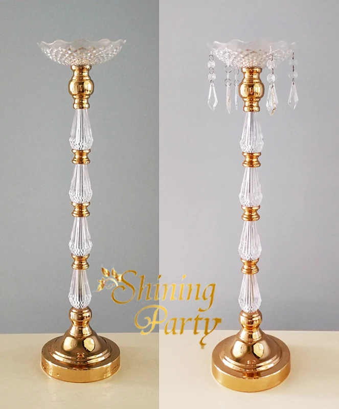 10Pcs/Lot, H58cm(22.8") Gold Wedding Table Centerpiece, Candle Holder, Road Lead Flower Stand, Wedding Party Decoration
10Pcs/Lot, H58cm(22.8") Gold Wedding Table Centerpiece, Candle Holder, Road Lead Flower Stand, Wedding Party Decoration