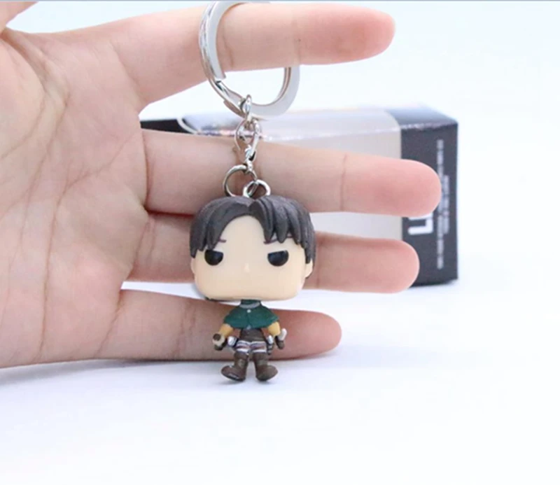Japan Anime Attack on Titan Levi Ackerman Heichou Key Chain Vinyl Action Figure Model Toy
Japan Anime Attack on Titan Levi Ackerman Heichou Key Chain Vinyl Action Figure Model Toy