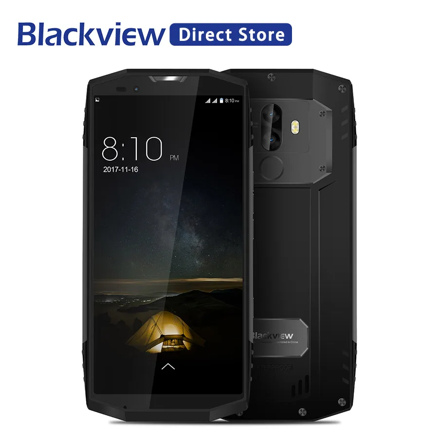 

Blackview BV9000 Pro Smartphone 5.7"18:9 Full Screen 6GB RAM 128GB ROM MT6757CD Helio P25 Octa Core 4180mAh IP68 Waterproof NFC