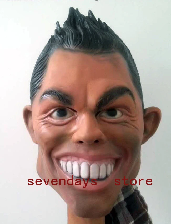 Soccer Player Star 7# C.RONALDO Fan Party Cosplay mask Collecting masks Free shipping
Soccer Player Star 7# C.RONALDO Fan Party Cosplay mask Collecting masks Free shipping