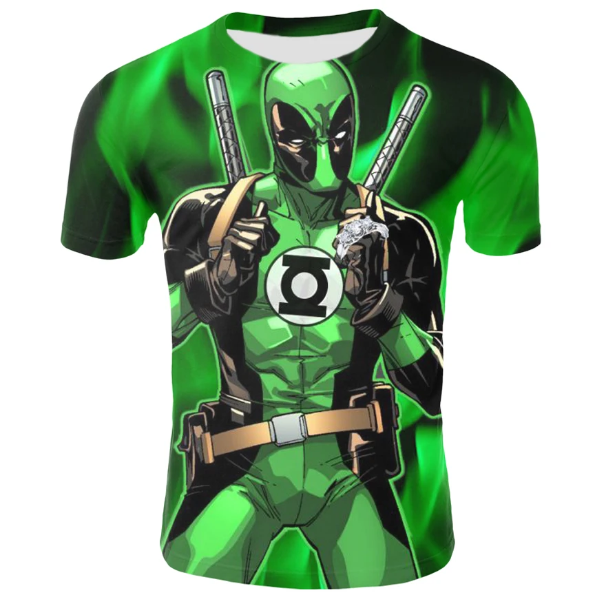 3 d printing male boy anime movie green lantern Deadpool t-shirts emblazoned on summer hip-hop pullover leisure coat size S-4XL
3 d printing male boy anime movie green lantern Deadpool t-shirts emblazoned on summer hip-hop pullover leisure coat size S-4XL