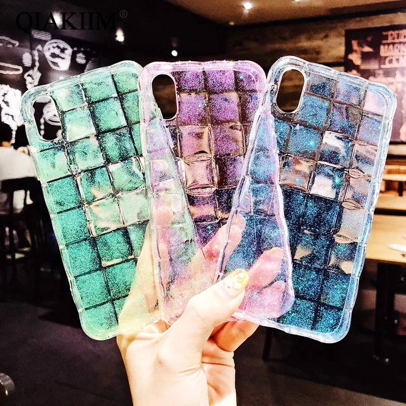 Shining Glitter Bling Powder Square Phone Case For iPhone X XR XS Max 8 7 Plus 6 6S Transparent Soft TPU Shockproof Back Cover
Shining Glitter Bling Powder Square Phone Case For iPhone X XR XS Max 8 7 Plus 6 6S Transparent Soft TPU Shockproof Back Cover