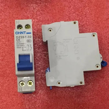 Free Shipping New CHINT Miniature circuit breaker DZ267-32 1P+N C6 6A Home circuit breaker Circuit protector switch
Free Shipping New CHINT Miniature circuit breaker DZ267-32 1P+N C6 6A Home circuit breaker Circuit protector switch