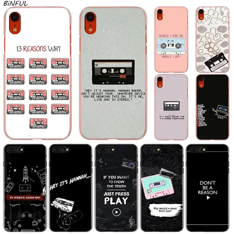 13 reasons why netflix Hot Fashion Transparent Hard Phone Cover Case for iPhone X XS Max XR 8 7 6 6s Plus 5 SE 5C 4 4S
13 reasons why netflix Hot Fashion Transparent Hard Phone Cover Case for iPhone X XS Max XR 8 7 6 6s Plus 5 SE 5C 4 4S