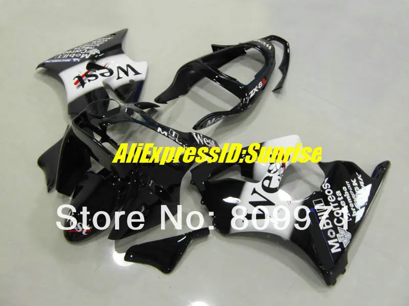 K122 ABS White black Fairing kit for KAWASAKI Ninja ZX6R 636 2000 2001 2002 ZX 6R 00 01 02 Injection mold Fairings set+gifts
K122 ABS White black Fairing kit for KAWASAKI Ninja ZX6R 636 2000 2001 2002 ZX 6R 00 01 02 Injection mold Fairings set+gifts