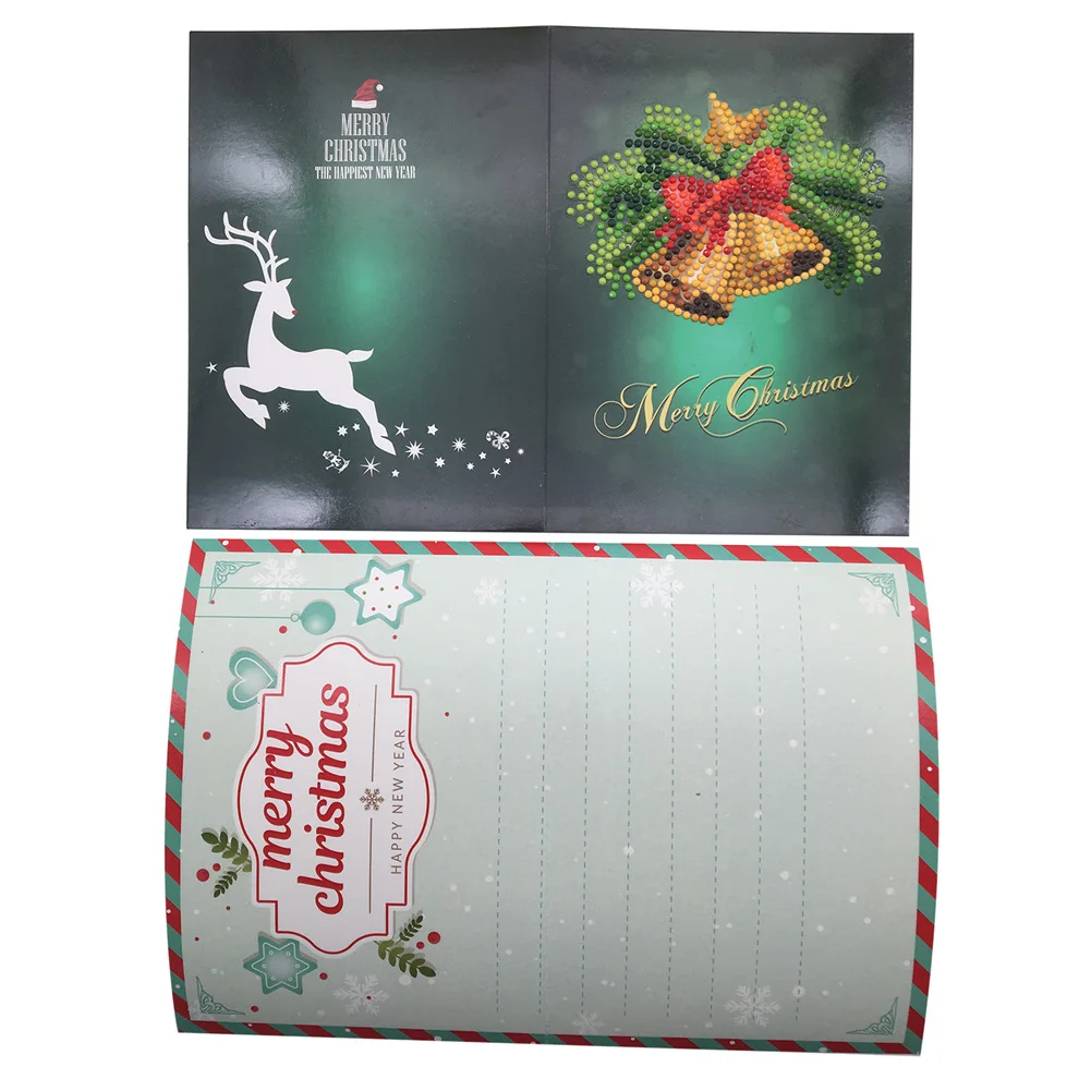 paper greeting postcards greet cards santa claus merry christmas