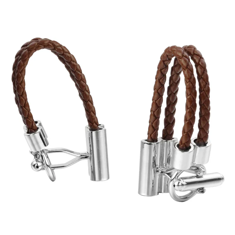 Hot Sale Fashion brown PU Leather Rope Cufflink Men Cuff Link French Shirt Cufflinks Cuff Button Wedding Party Gifts
Hot Sale Fashion brown PU Leather Rope Cufflink Men Cuff Link French Shirt Cufflinks Cuff Button Wedding Party Gifts