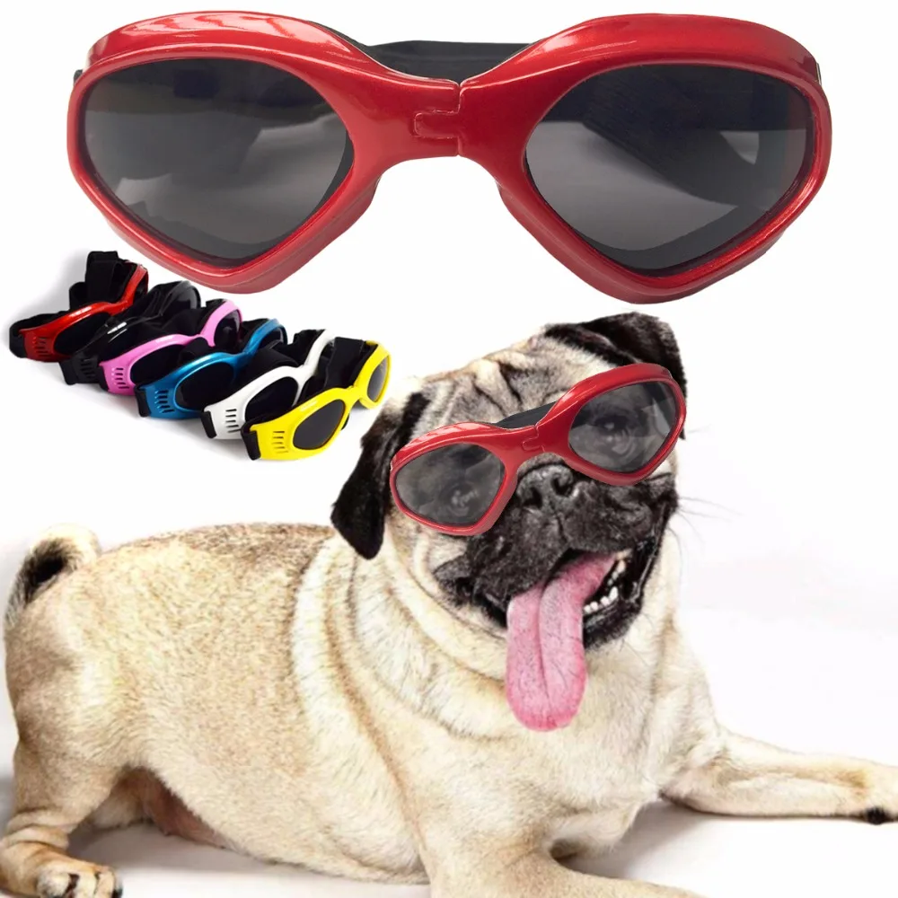 Stylish Pet Dog Cat Sunglasses UV Eye Protection Jaw Fix Goggles Wear Small Doggie Puppy Adjustable Elastic Band Foam Glasses
Stylish Pet Dog Cat Sunglasses UV Eye Protection Jaw Fix Goggles Wear Small Doggie Puppy Adjustable Elastic Band Foam Glasses