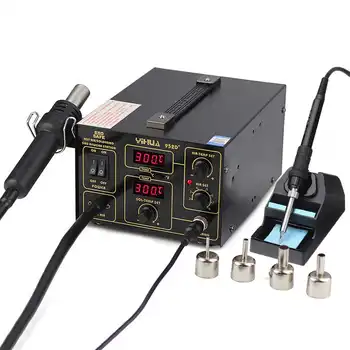 220V 650W Hot Air for Gun Soldering Irons Preheating Station Eletric Soldering Iron Kit Tool Welding
220V 650W Hot Air for Gun Soldering Irons Preheating Station Eletric Soldering Iron Kit Tool Welding