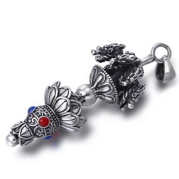 925 Sterling Silver Pendant Vintage Chinese Style Men and women's personality arrogance dragon pendant fashion Silver Jewelry
925 Sterling Silver Pendant Vintage Chinese Style Men and women's personality arrogance dragon pendant fashion Silver Jewelry
