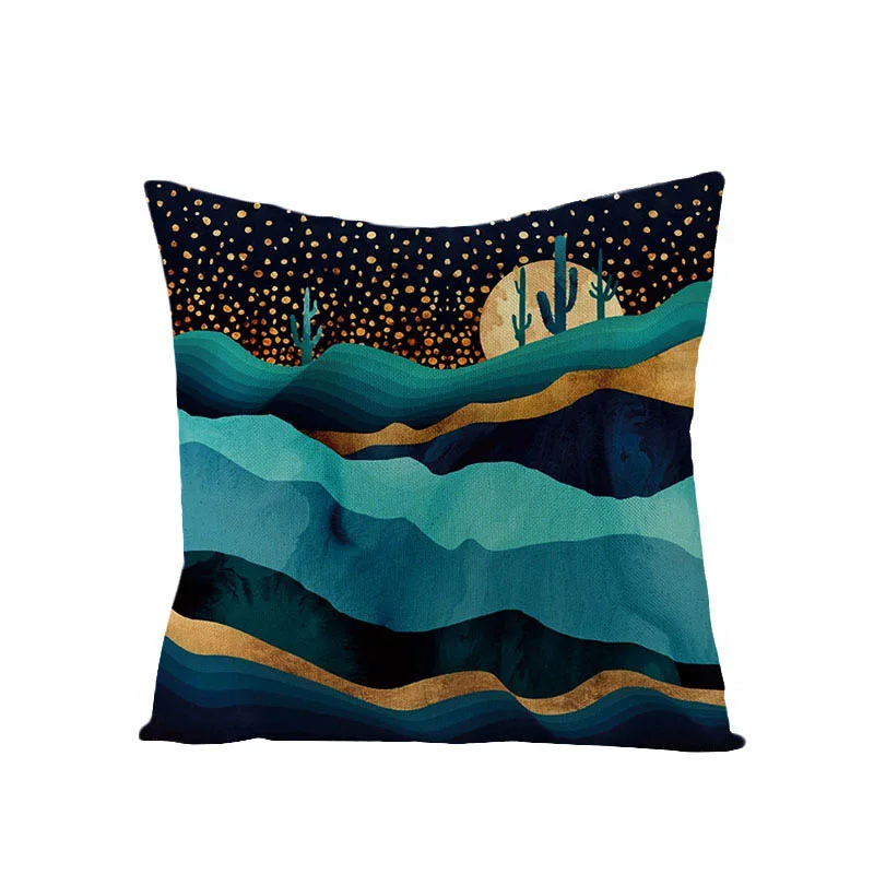 45*45cm European Cushion Cover Scenery Geometric Cushion Case For Bedroom For Chair Sofa Comfortable Cushion Cover
45*45cm European Cushion Cover Scenery Geometric Cushion Case For Bedroom For Chair Sofa Comfortable Cushion Cover