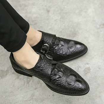 mens fashion party banquet dresses genuine leather shoes alligator skin pattern slip-on shoe gentleman point toe loafer sapatos
mens fashion party banquet dresses genuine leather shoes alligator skin pattern slip-on shoe gentleman point toe loafer sapatos