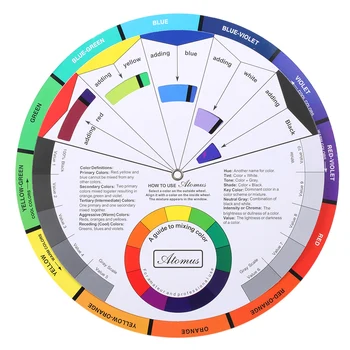 Tattoo Ink Color Wheel Chart Tattoo Micro Pigment Mix Color Guide Supplies for Permanent Makeup Eyebrow Eyeliner Lip Tattoo
Tattoo Ink Color Wheel Chart Tattoo Micro Pigment Mix Color Guide Supplies for Permanent Makeup Eyebrow Eyeliner Lip Tattoo