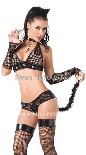 Sexy Sleepwear Underwear lingerie sexy hot erotic cat women Night club Performance service lace Cosplay Party 
Sexy Sleepwear Underwear lingerie sexy hot erotic cat women Night club Performance service lace Cosplay Party