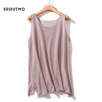 SEDUTMO Summer Knitted Tank Top Women Casual Sleeveless T Shirt Knitted Top Fashion Black Tee Autumn Slim Shirts ED785
SEDUTMO Summer Knitted Tank Top Women Casual Sleeveless T Shirt Knitted Top Fashion Black Tee Autumn Slim Shirts ED785