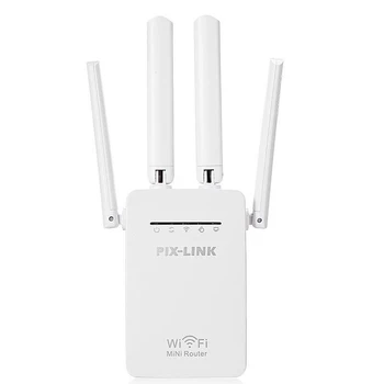PIXLINK Original Wifi Repeater 300Mbps Mini Wireless N Router Wi fi Repeater Long Range Extender Booster UK EU US AU Plug WR09
PIXLINK Original Wifi Repeater 300Mbps Mini Wireless N Router Wi fi Repeater Long Range Extender Booster UK EU US AU Plug WR09