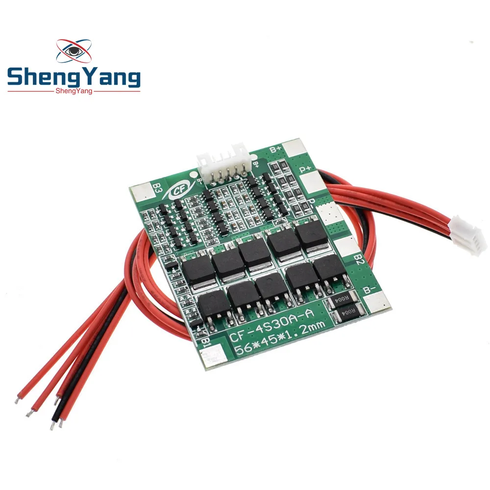 New Arrival 4S 30A 14.8V Li-ion Lithium 18650 Battery BMS Packs PCB Protection Board Balance Integrated Circuits
New Arrival 4S 30A 14.8V Li-ion Lithium 18650 Battery BMS Packs PCB Protection Board Balance Integrated Circuits