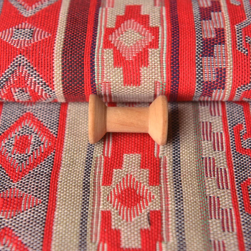 Red Stripe National Yarn Dyed Cotton Fabric Chinese Style Cloth Sofa Towel Bag Fabric
Red Stripe National Yarn Dyed Cotton Fabric Chinese Style Cloth Sofa Towel Bag Fabric