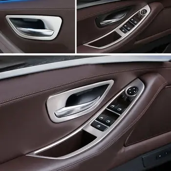 Stainless LHD Window Lift Button Panel + Inner Door Handle Bowl Cover Frame Decoration Trim 8pcs For bmw 5 Series F10 2011-2016
Stainless LHD Window Lift Button Panel + Inner Door Handle Bowl Cover Frame Decoration Trim 8pcs For bmw 5 Series F10 2011-2016