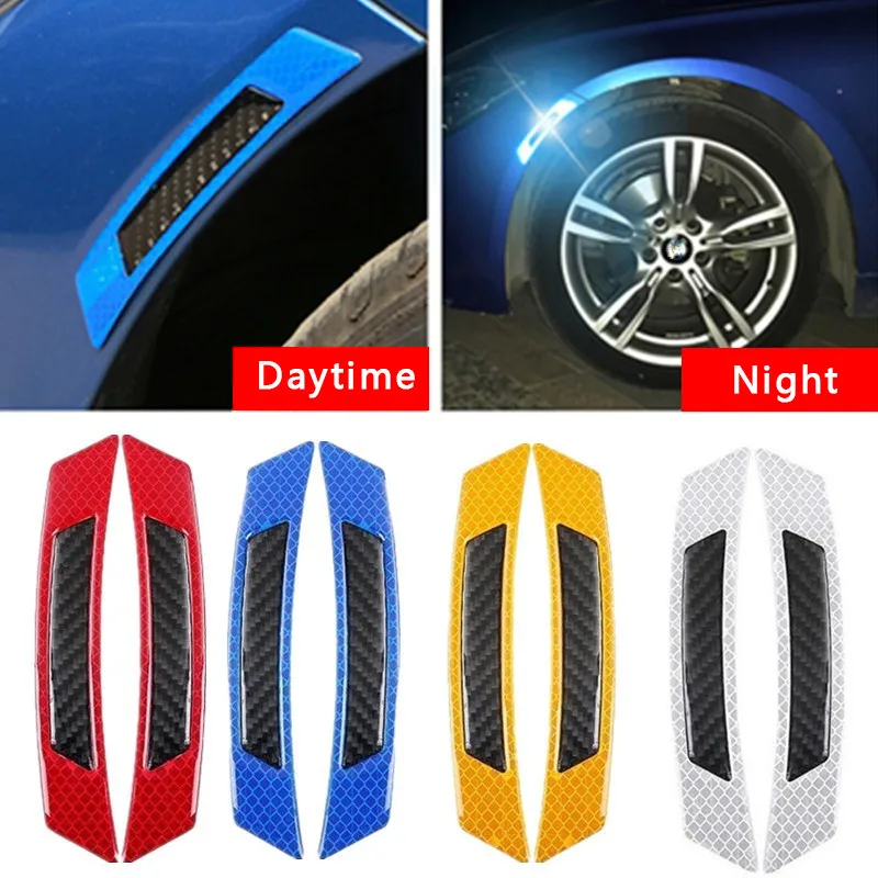 2Pcs/pack Car Reflective Strip Anti-collision Warning Safety Mark Auto Side Anti-scratch Strip Car Door Bumper Sticker
2Pcs/pack Car Reflective Strip Anti-collision Warning Safety Mark Auto Side Anti-scratch Strip Car Door Bumper Sticker