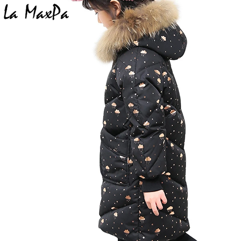 Girls winter jacket Korean 5-11 years old girls down coats girl winter fur collar children's parkas hot Flower print hooded
Girls winter jacket Korean 5-11 years old girls down coats girl winter fur collar children's parkas hot Flower print hooded