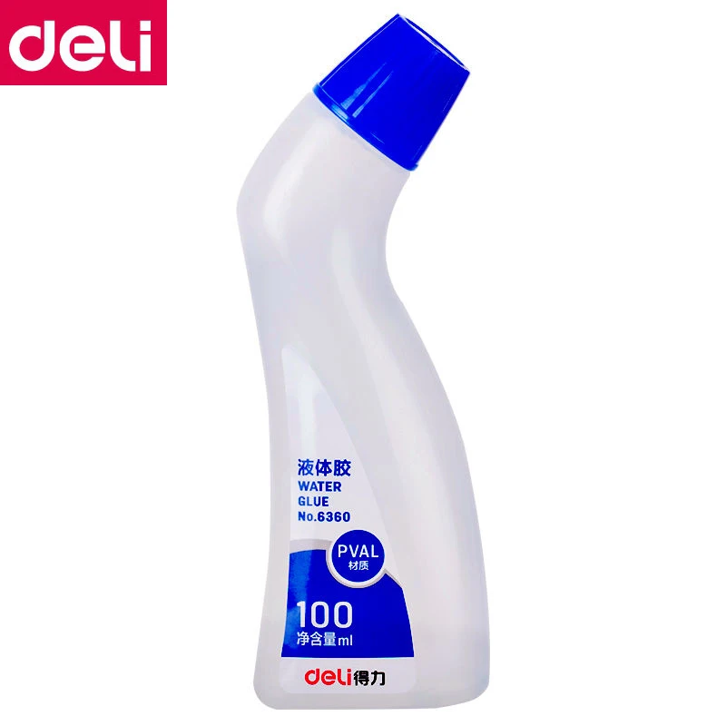 1PCS Deli 6360 elbow water glue 100ml liquid glue angle head office home school business water glue
1PCS Deli 6360 elbow water glue 100ml liquid glue angle head office home school business water glue