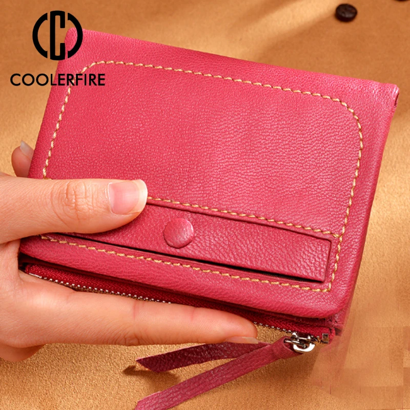Fashion Genuine Leather Women Wallet Small Coin Bag Wallets For Women Short Card Holder Cute Money Bag Purse Female Clip PJ104
Fashion Genuine Leather Women Wallet Small Coin Bag Wallets For Women Short Card Holder Cute Money Bag Purse Female Clip PJ104