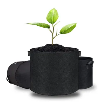 5Pcs/set 3/5/7/10 Gallon Grow Bags Fabric Garden Pot Black Plants Growing Bag Container with Strap Handles Farm Garden Supply
5Pcs/set 3/5/7/10 Gallon Grow Bags Fabric Garden Pot Black Plants Growing Bag Container with Strap Handles Farm Garden Supply