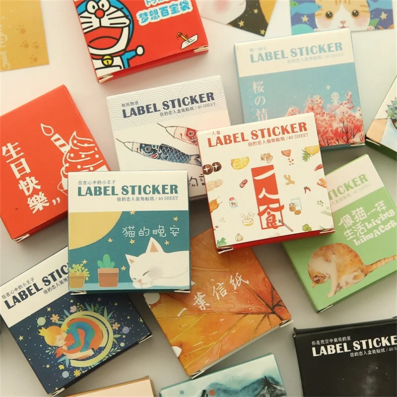 40 pcs/lot DIY Cute Kawaii Cartoon Stickers Animal Flower Sticky Paper for Home Scrapbooking Decoration Diary
40 pcs/lot DIY Cute Kawaii Cartoon Stickers Animal Flower Sticky Paper for Home Scrapbooking Decoration Diary