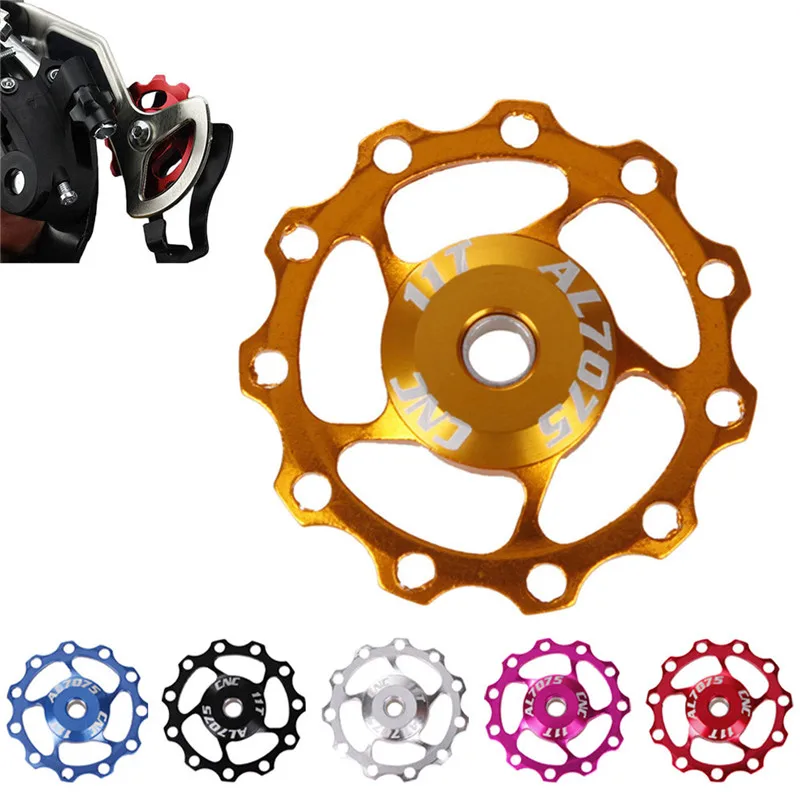 C3 Bicycle Bike Tools 11T Aluminium Jockey Wheel bicycle Rear Derailleur Pulley Guide Bearing 7 Colors
C3 Bicycle Bike Tools 11T Aluminium Jockey Wheel bicycle Rear Derailleur Pulley Guide Bearing 7 Colors