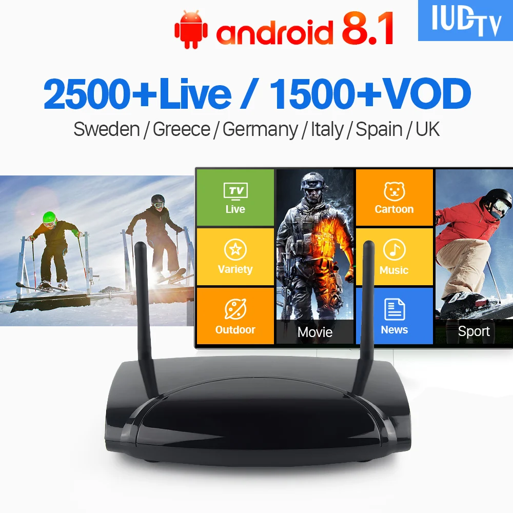 1 Year IUDTV IPTV Code Leadcool R2 UK Swedish IPTV Subscription Smart TV Box India IPTV Turkish Arabic Greece Spain Italy IP TV
1 Year IUDTV IPTV Code Leadcool R2 UK Swedish IPTV Subscription Smart TV Box India IPTV Turkish Arabic Greece Spain Italy IP TV
