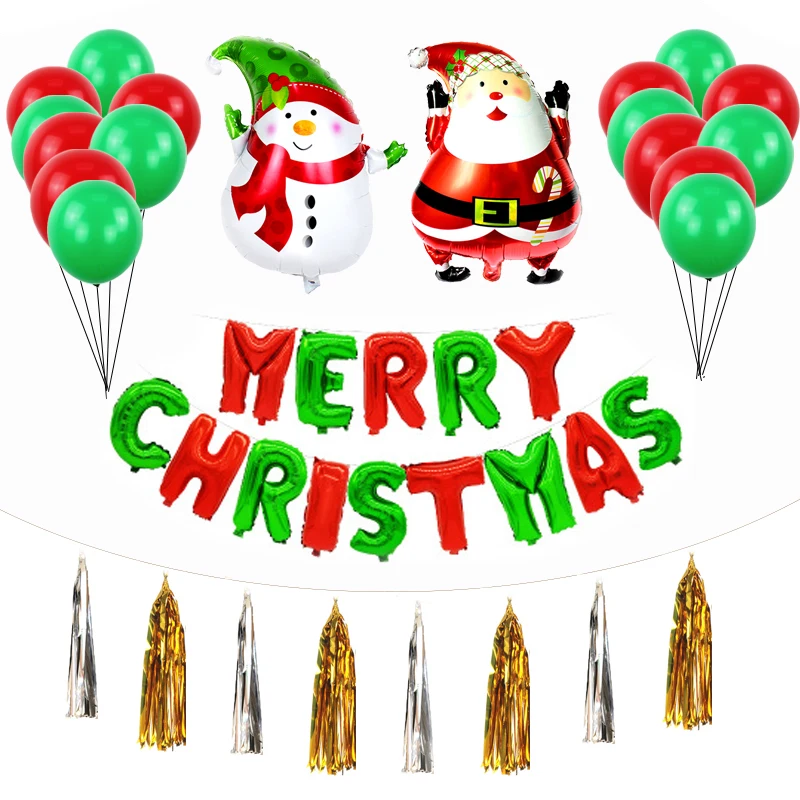 Santa Clause Snowman Christmas Balloons Party Xmas Decoration Santa Claus Tree Merry Christmas Foil globos Children toys
Santa Clause Snowman Christmas Balloons Party Xmas Decoration Santa Claus Tree Merry Christmas Foil globos Children toys