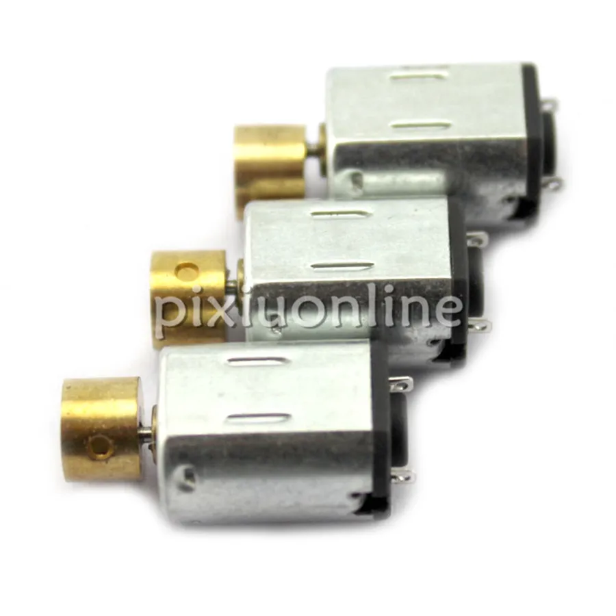 3pcs/pack J711 Model N20 Brass Head Micro Vibration Motor DC 3v 10000rpm 0.18A Free Europe Shipping
3pcs/pack J711 Model N20 Brass Head Micro Vibration Motor DC 3v 10000rpm 0.18A Free Europe Shipping
