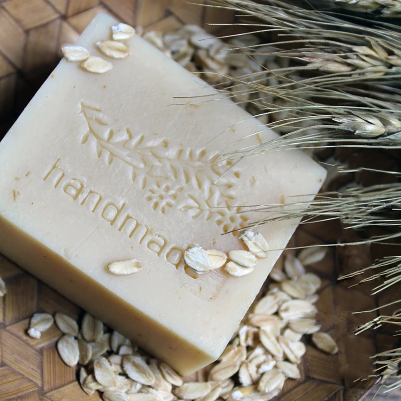 Oatmeal&Rice Handmade Soap Cold Process Soap Skin Care Whitening Oil-control Moisturizing Face Cleaning Beauty Health
Oatmeal&Rice Handmade Soap Cold Process Soap Skin Care Whitening Oil-control Moisturizing Face Cleaning Beauty Health
