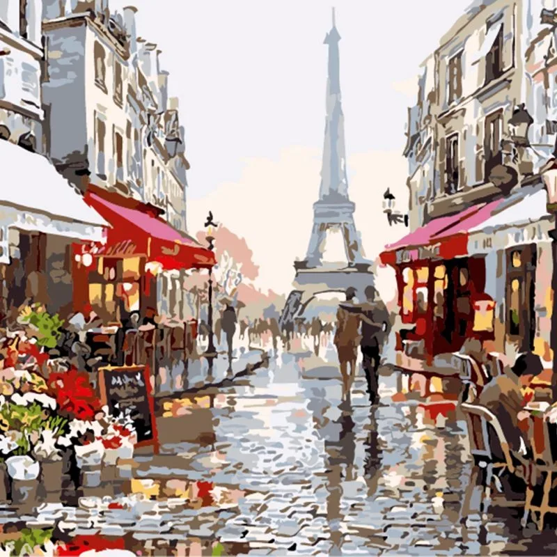 Paris Street DIY Digital Canvas Oil Painting By Numbers Pictures Coloring By Numbers Large Acrylic Paint By Number Kits
Paris Street DIY Digital Canvas Oil Painting By Numbers Pictures Coloring By Numbers Large Acrylic Paint By Number Kits