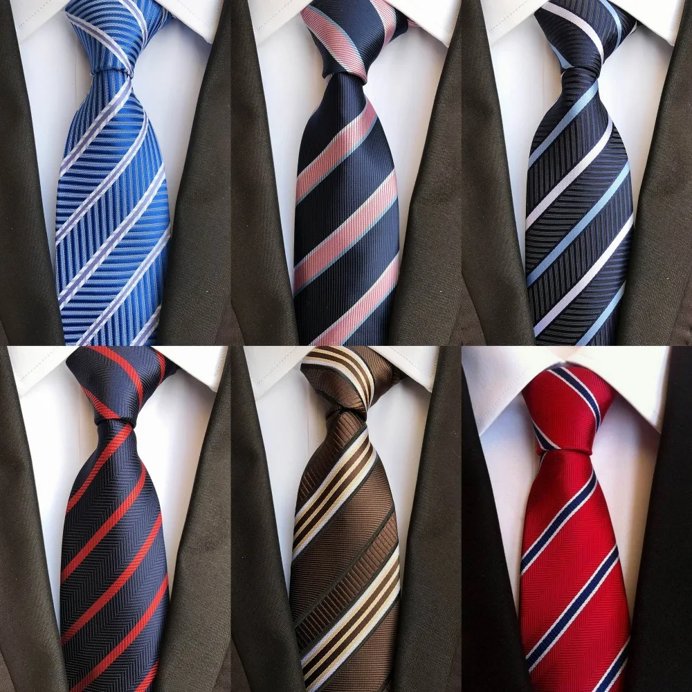 New Style 8cm Tie For Men Striped Blue White Red Jacquard Woven Classic Men Neck Ties Wedding Party Gravatas Groom Silk Necktie
New Style 8cm Tie For Men Striped Blue White Red Jacquard Woven Classic Men Neck Ties Wedding Party Gravatas Groom Silk Necktie