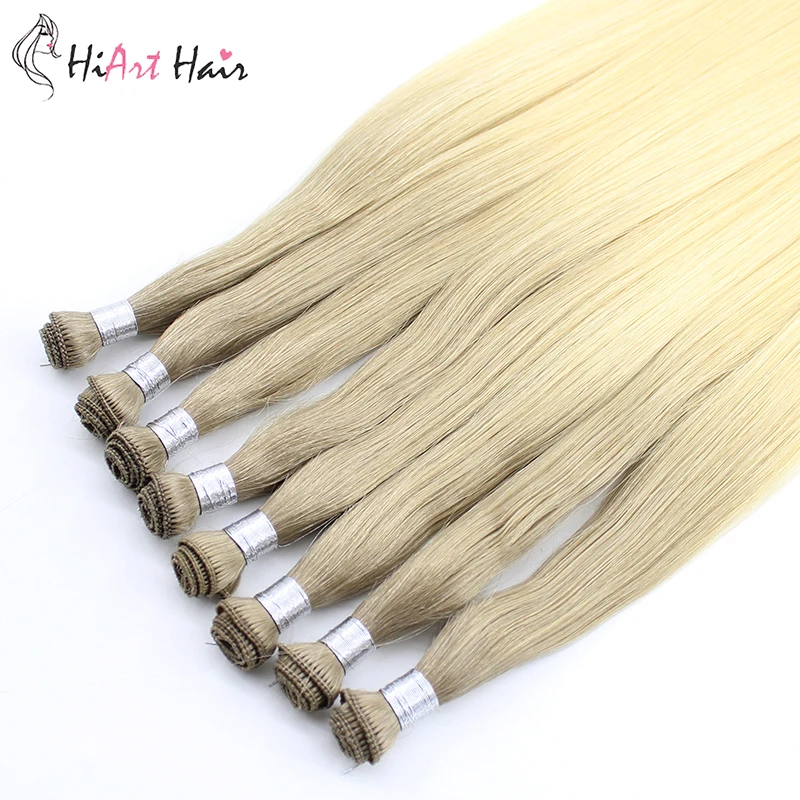 HiArt 15g Hand Tied Hair Weft In Remy Virgin Cuticle Hair Extensions #22 Light Color Full Double Drawn 18" Hair Weft Extensions
HiArt 15g Hand Tied Hair Weft In Remy Virgin Cuticle Hair Extensions #22 Light Color Full Double Drawn 18" Hair Weft Extensions
