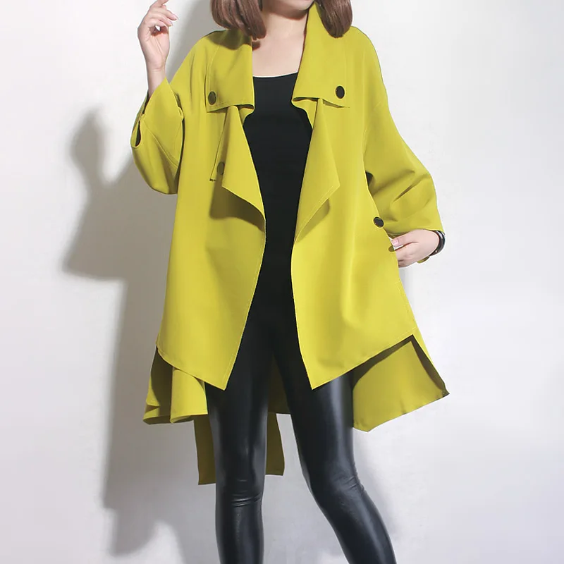 2017 female autumn new arrival solid color all-match loose plus size outerwear medium-long cardigan
2017 female autumn new arrival solid color all-match loose plus size outerwear medium-long cardigan