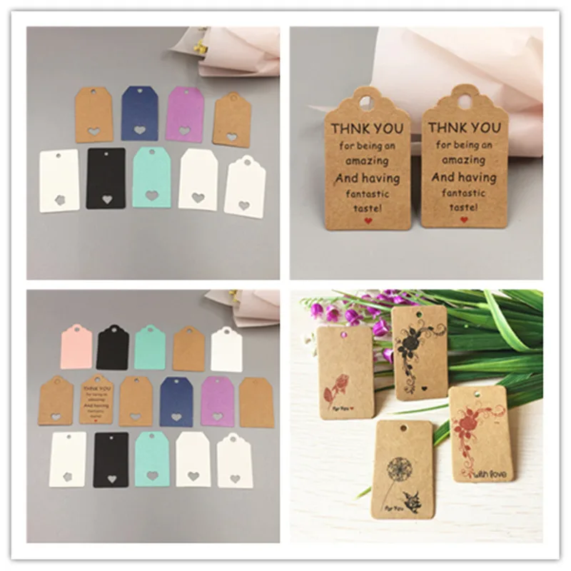200Pcs/Lot 5x3cm Kraft Paper Handmade Wedding Party Favors Gift Tags Products Thank You Hang Price Packaging Labels For Festival
200Pcs/Lot 5x3cm Kraft Paper Handmade Wedding Party Favors Gift Tags Products Thank You Hang Price Packaging Labels For Festival