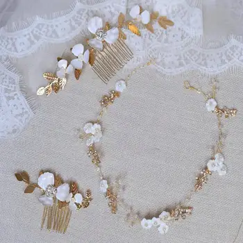 Shining Crystal Hair Vine Bride's Headband Hair Comb Flower Wedding Hair Accessories
Shining Crystal Hair Vine Bride's Headband Hair Comb Flower Wedding Hair Accessories