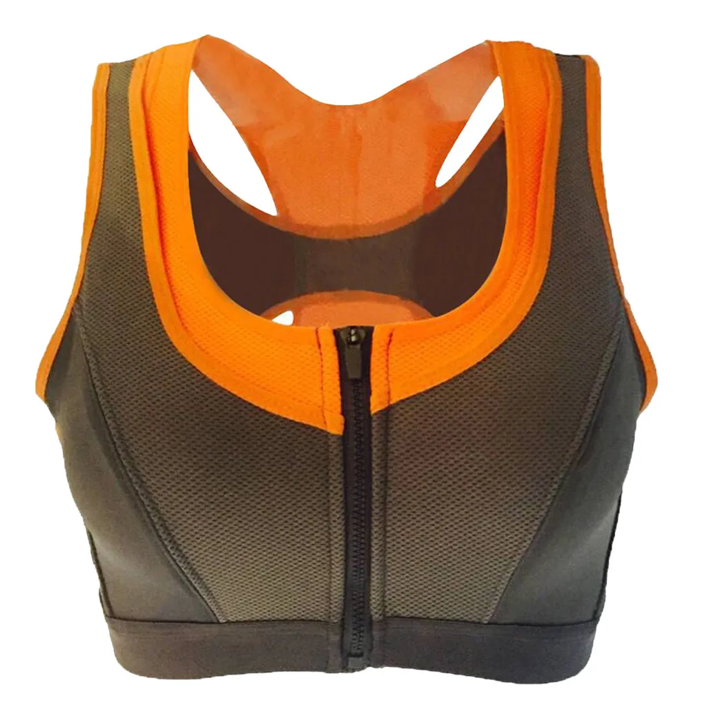 Fitness Bra Women Zippers Push Up Sports Bra Seamless Big Size Gym Padded Shockproof Lingerie Sport Jogging Vest Underwear Black
Fitness Bra Women Zippers Push Up Sports Bra Seamless Big Size Gym Padded Shockproof Lingerie Sport Jogging Vest Underwear Black