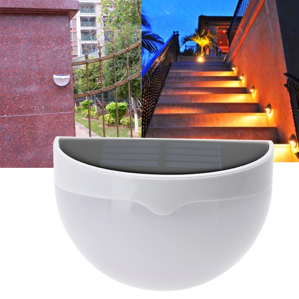 LED Color-changed Waterproof 7-Color Solar Power Light Wall Light Outdoor Garden Fence Landscape Decoration Wall Lamp #LO
LED Color-changed Waterproof 7-Color Solar Power Light Wall Light Outdoor Garden Fence Landscape Decoration Wall Lamp #LO