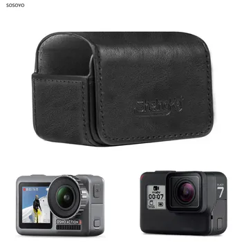 Portable PU Leather Bag Protative Case Cover Storage Bags For DJI OSMO Action GoPro Hero 7 6 5 Sport camera Accessories
Portable PU Leather Bag Protative Case Cover Storage Bags For DJI OSMO Action GoPro Hero 7 6 5 Sport camera Accessories