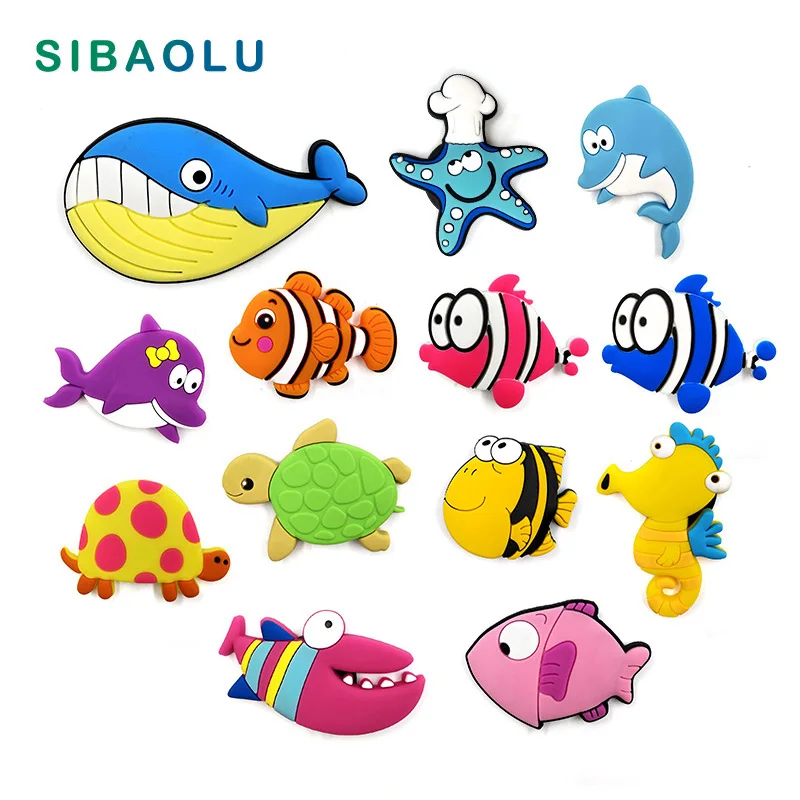 Ocean Cartoon Fish silicone fridge magnets whiteboard Animal sticker Refrigerator Magnets Kids Message post gift Home Decoration
Ocean Cartoon Fish silicone fridge magnets whiteboard Animal sticker Refrigerator Magnets Kids Message post gift Home Decoration