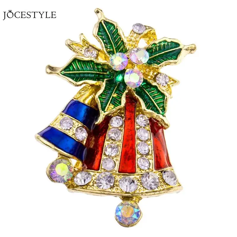 Fashion Creative Pin Leaf Bell Costume Christmas Tree Brooches Christmas Decoration Jewelry Gift for Home Decoration
Fashion Creative Pin Leaf Bell Costume Christmas Tree Brooches Christmas Decoration Jewelry Gift for Home Decoration