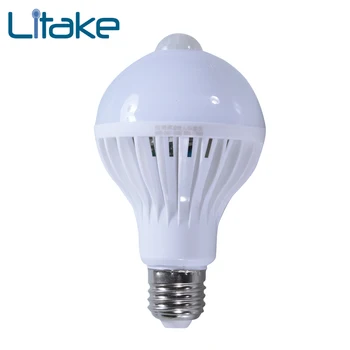 Litake 9W LED E27 PIR Motion Sensor Lamp Bulb LED PIR Infrared Body Lamp With Motion Sensor Lights for Living Room Bathroom
Litake 9W LED E27 PIR Motion Sensor Lamp Bulb LED PIR Infrared Body Lamp With Motion Sensor Lights for Living Room Bathroom
