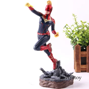 Marvel Comics Avengers Infinity War Captain Marvel Flying Position Captain Marvel Statue Action Figure Collection Model Toy
Marvel Comics Avengers Infinity War Captain Marvel Flying Position Captain Marvel Statue Action Figure Collection Model Toy
