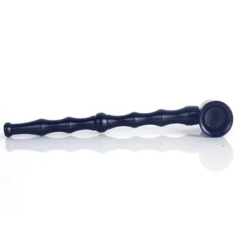 10pcs/lot black Bamboo Tobacco Stems Smoke Metal Pipes Portable Creative Smoking Pipe Herb Tobacco Pipes man smoke Gifts
10pcs/lot black Bamboo Tobacco Stems Smoke Metal Pipes Portable Creative Smoking Pipe Herb Tobacco Pipes man smoke Gifts
