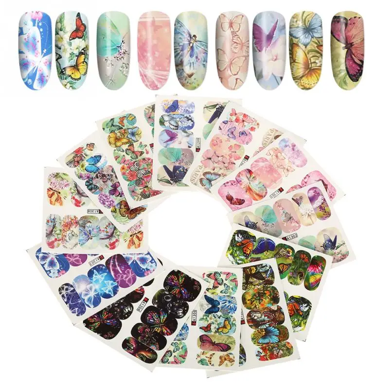 12Sheets/Set Nail Decal Sticker Water Transfer Nails Sticker Art Pattern Adhesive Nail Art Decals Manicure Decoration
12Sheets/Set Nail Decal Sticker Water Transfer Nails Sticker Art Pattern Adhesive Nail Art Decals Manicure Decoration